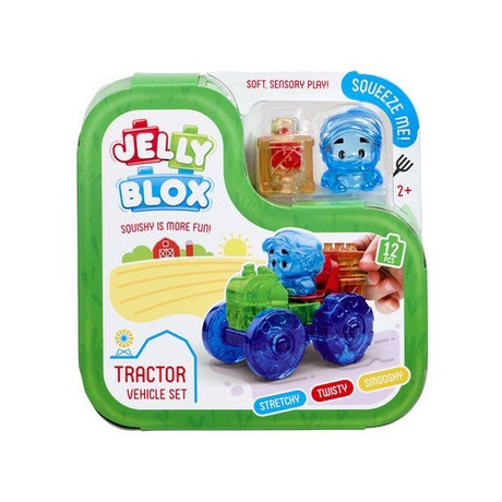Jelly Blox Tractor Building Blocks Playset