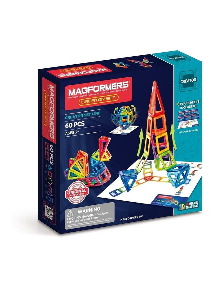Magformers 60pc Creator Set