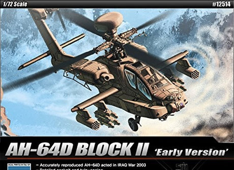 ACADEMY 1/72 AH-64D BLOCK II EARLY VERSION