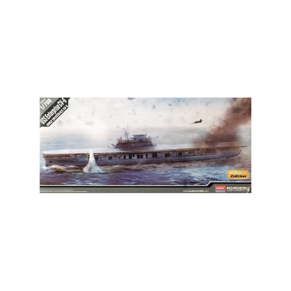 Academy 1/700 USS Enterprise CV-6 Modeler's Edition Plastic Model Kit 14224