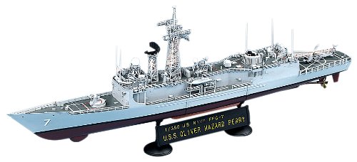 Academy 1/350 USS Oliver Hazard Perry FFG-7 Plastic Model Kit *Aus Decals* 14102
