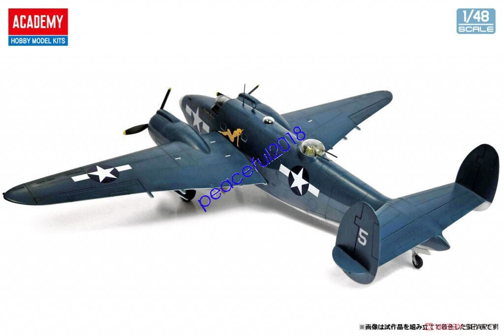 Academy 1/48 USN PV-1 Solomon Islands Theatre Plastic Model Kit 12347*Aus Decals*
