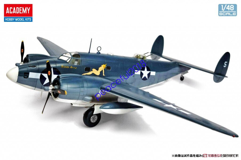 Academy 1/48 USN PV-1 Solomon Islands Theatre Plastic Model Kit 12347*Aus Decals*