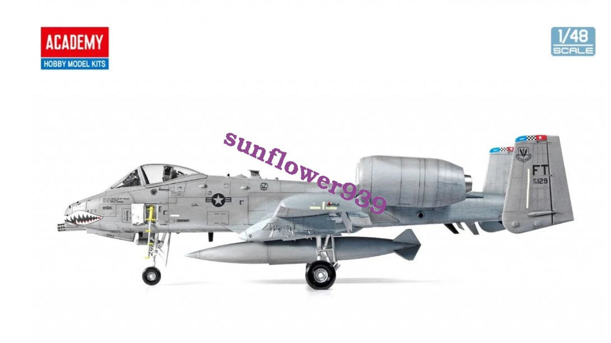 Academy 1/48 USAF A-10C THUNDERBOLT II  75TH FS FLYING TIGERS