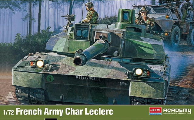 ACADEMY 1/72 FRENCH ARMY CHAR LECLERC