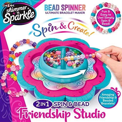 Shimmer 'n Sparkle 2 in 1 Spin and Bead Bracelet Studio