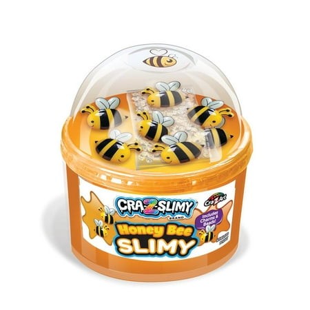 CRZ Fun Dome Topper Jars Asst - HONEY BEE SLIMY