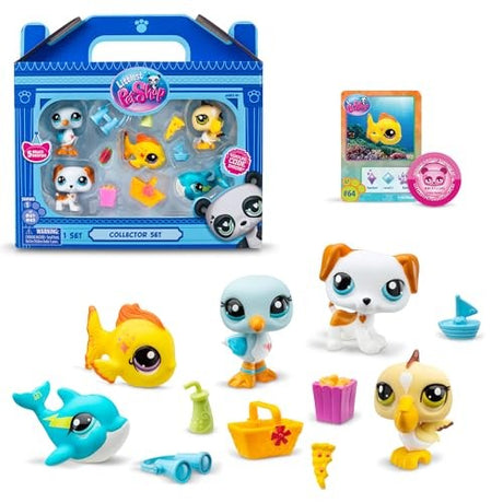 [8] Littlest Pet Shop- Beach Besties Collector 5 Pack