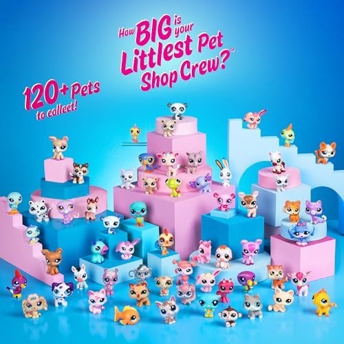 Littlest Pet Shop Winter Theme  Collector 5-Pack  for Girls or Boys  Ages 4 Years and up