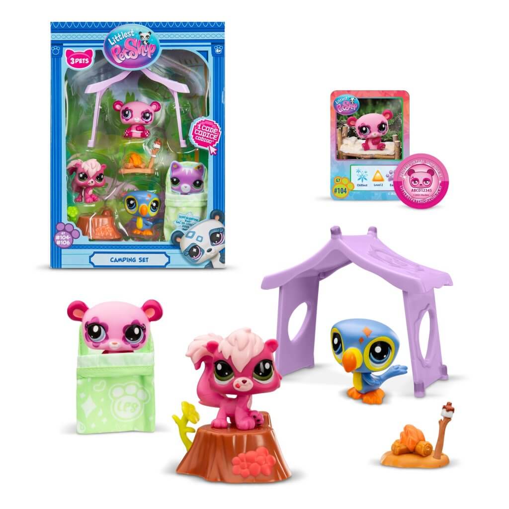 Littlest Pet Shop- Camping Play Pack 