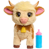 FurReal Maggie the Feed & Follow Cow  11 Inch Interactive Plush Cow  Boys and Girls Ages 4 up