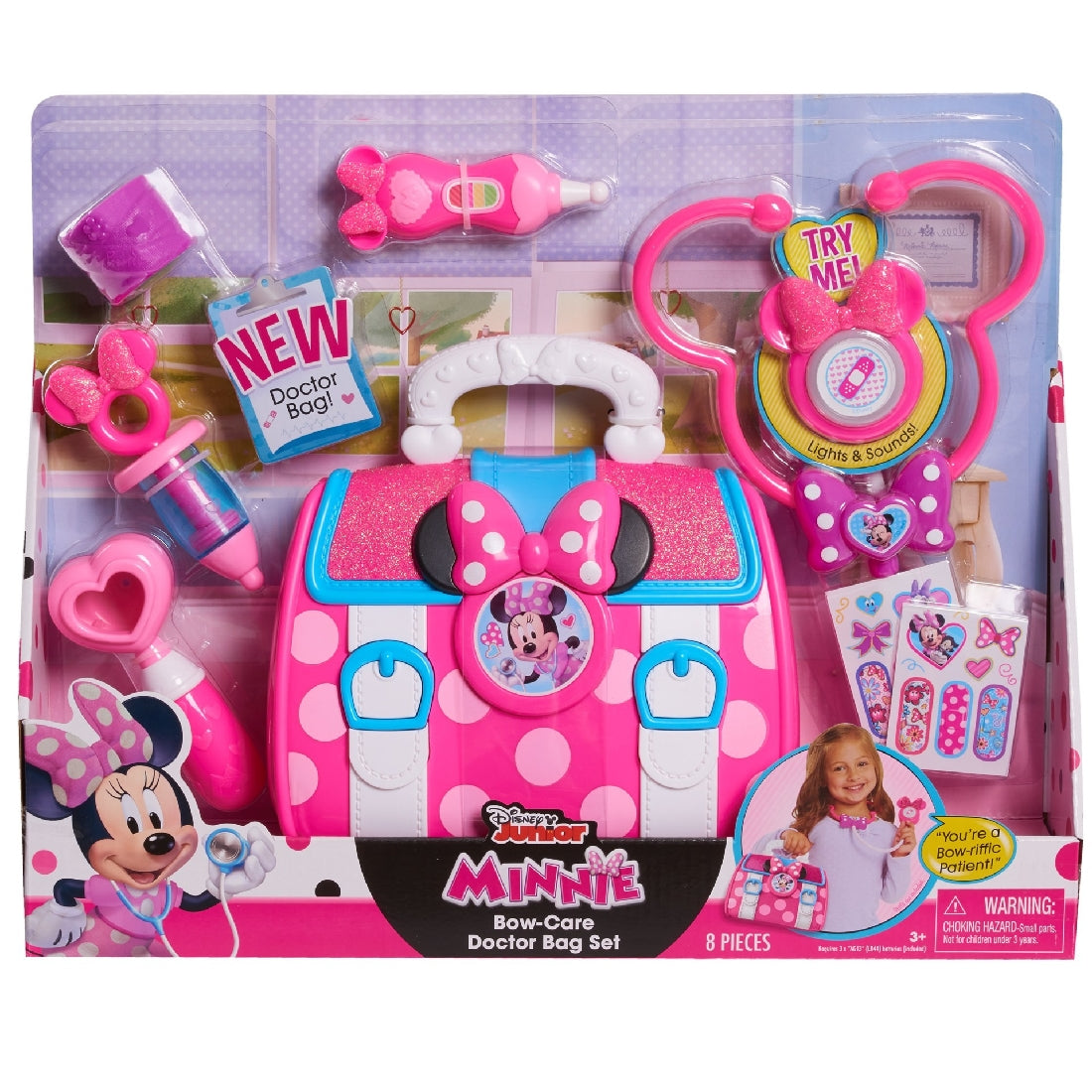 Minnie's Happy Helpers Bow-care Doctor Bag Set