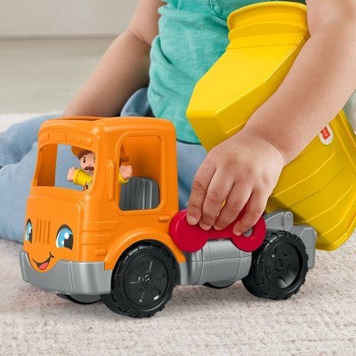 Fisher Price My Baby's First Little People City Dump Truck