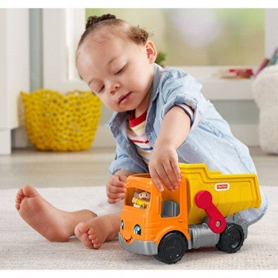 Fisher Price My Baby's First Little People City Dump Truck