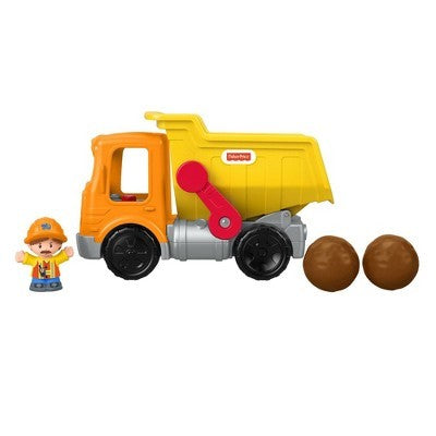 Fisher Price My Baby's First Little People City Dump Truck