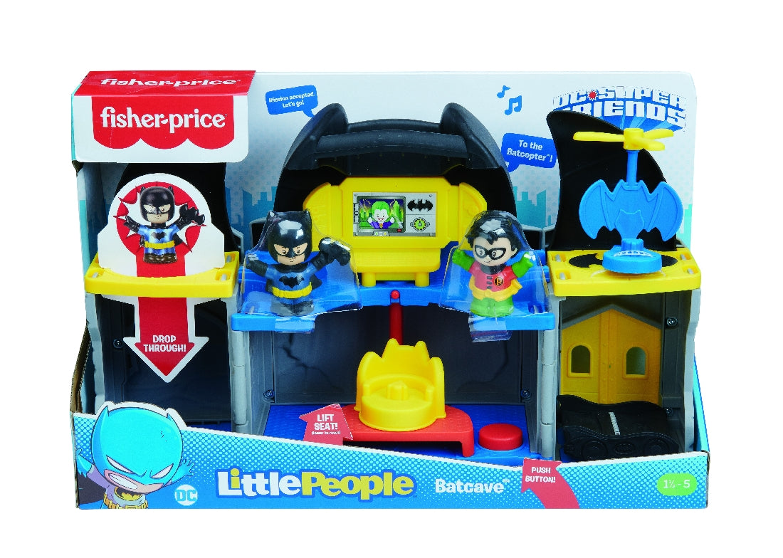 FISHER PRICE LITTLE PEOPLE SF BATCAVE