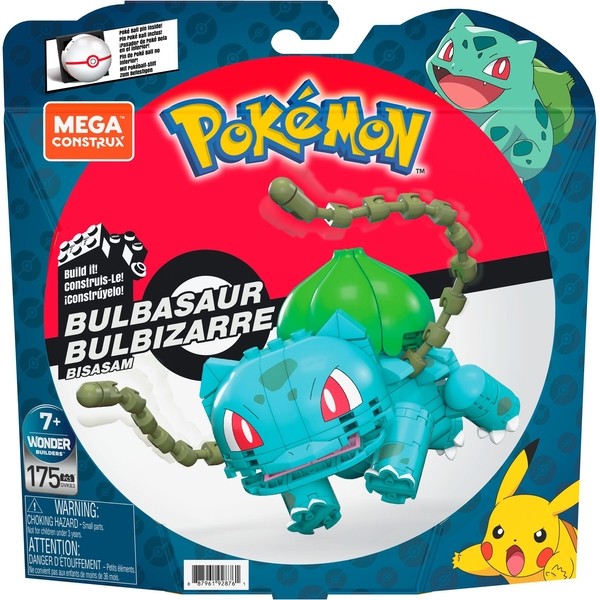 MEGA Construx Pokemon Build & Show Bulbasaur