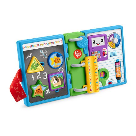 Fisher-price Laugh & Learn 123 Schoolbook Learning Toy, Multicolor