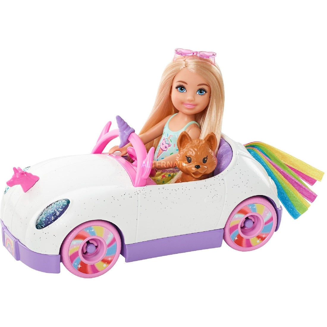 Barbie Chelsea Doll And Car