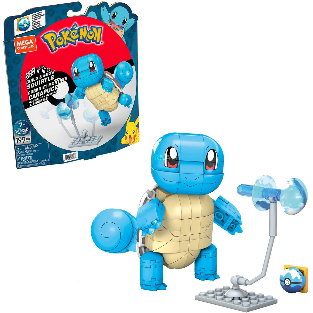 Mega Construx Pokemon Build & Show Squirtle