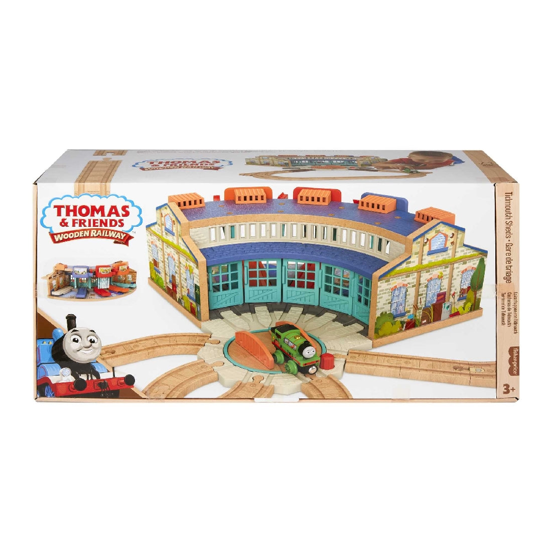 Thomas & Friends Wooden Railway Tidmouth Sheds Starter Train Set