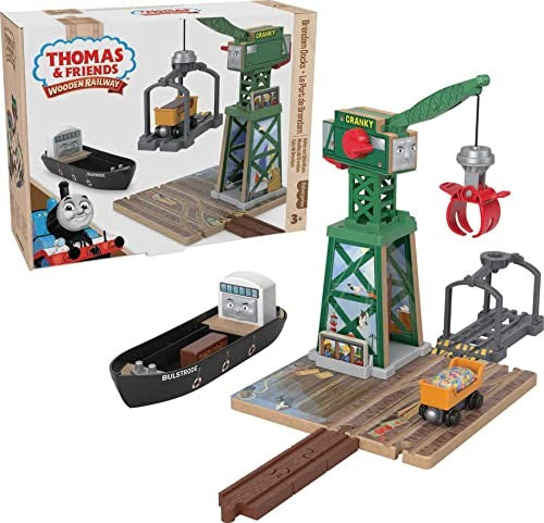 FISHER-PRICE THOMAS & FRIENDS WOODEN RAILWAY BRENDAM DOCKS