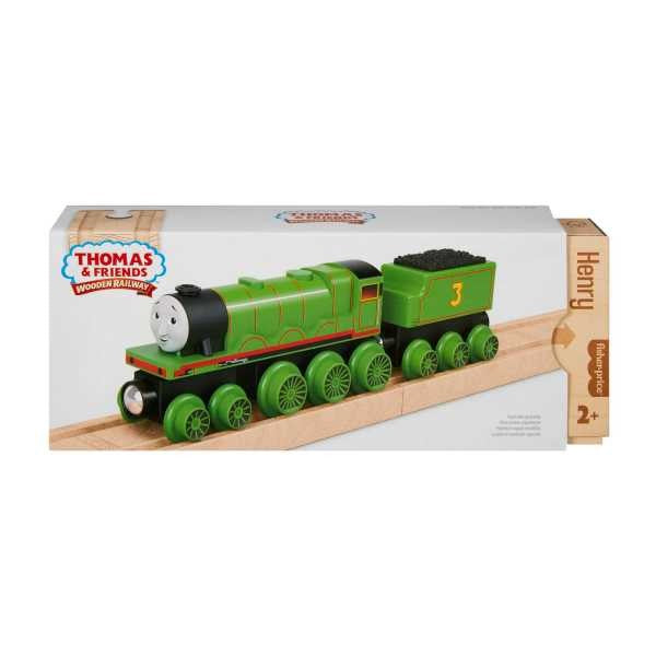 Thomas & Friends Wooden Railway Henry Engine & Coal-car