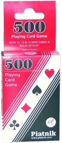 500 PLAYING CARD GAME