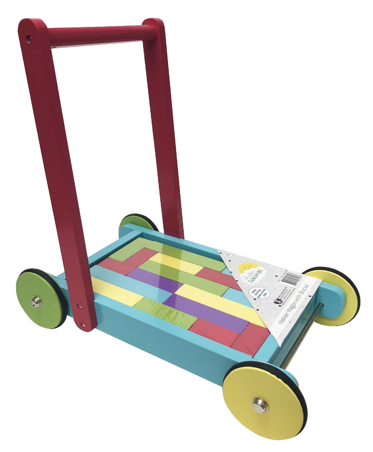 Walker Wagon With Blocks