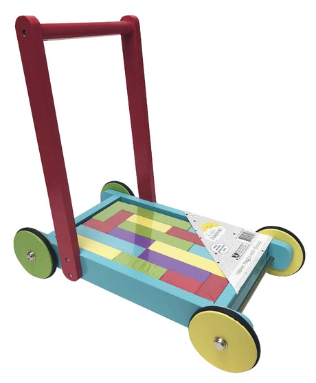 Walker Wagon With Blocks