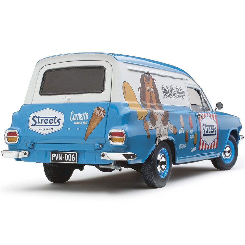 CLASSIC CARLECTABLES 1:18 HOLDEN EH PANEL VAN - STREETS - TASTES OF AUSTRALIA COLLECTION #5