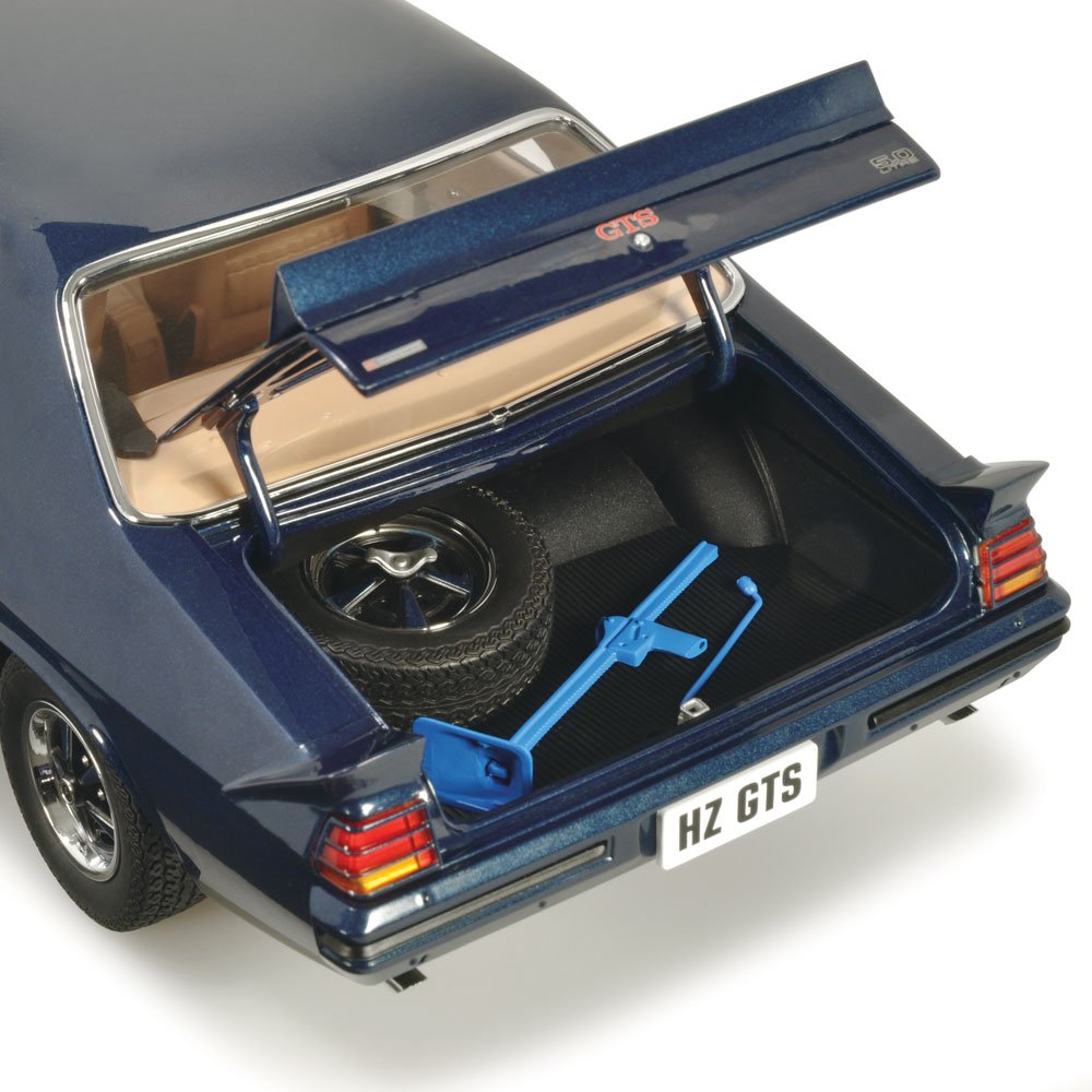 Classic Carlectables 1:18 Holden Hz Gts Sedan Nocturn Blue Metallic