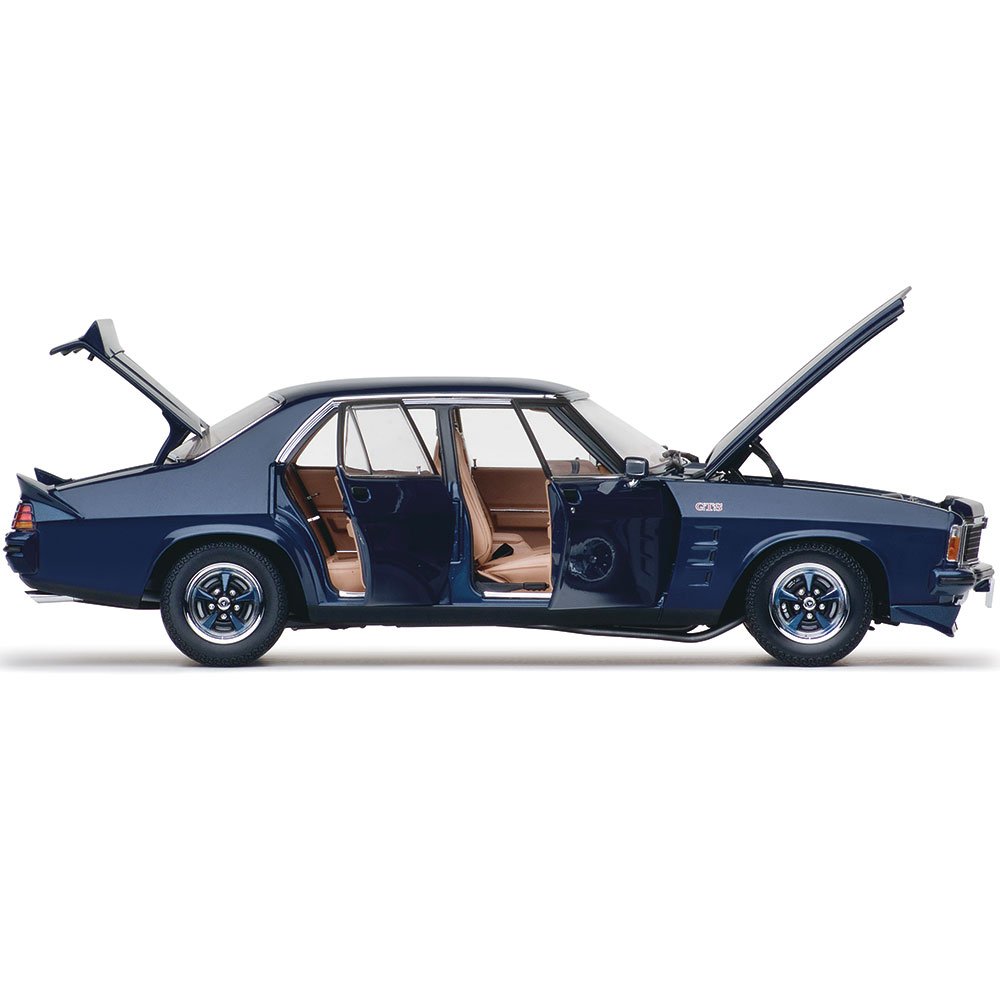 Classic Carlectables 1:18 Holden Hz Gts Sedan Nocturn Blue Metallic