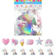 Unicorn Bunting 6pc 2pk