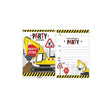 20 Sheet Construction Invite Pad