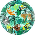 Jungle Mix Plates 8pk
