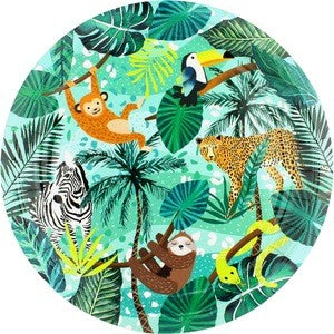 Jungle Mix Plates 8pk