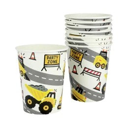 Construction Cups 8pk