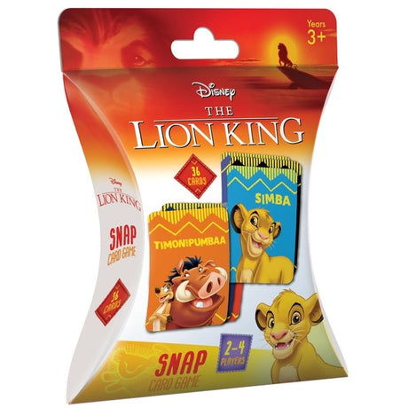 Lion King Snap Card Game