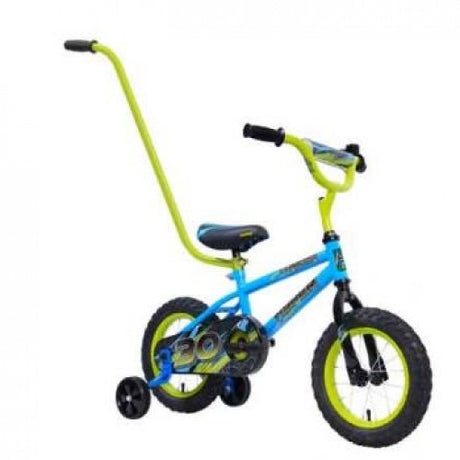 HYPER 30CM LIL RACER BOYS BMX COASTER BIKE WITH PARENT HANDLE