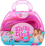 Stringalings Braiding Accessory Kit Carry Case with 80 Strings