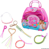 Stringalings Braiding Accessory Kit Carry Case with 80 Strings