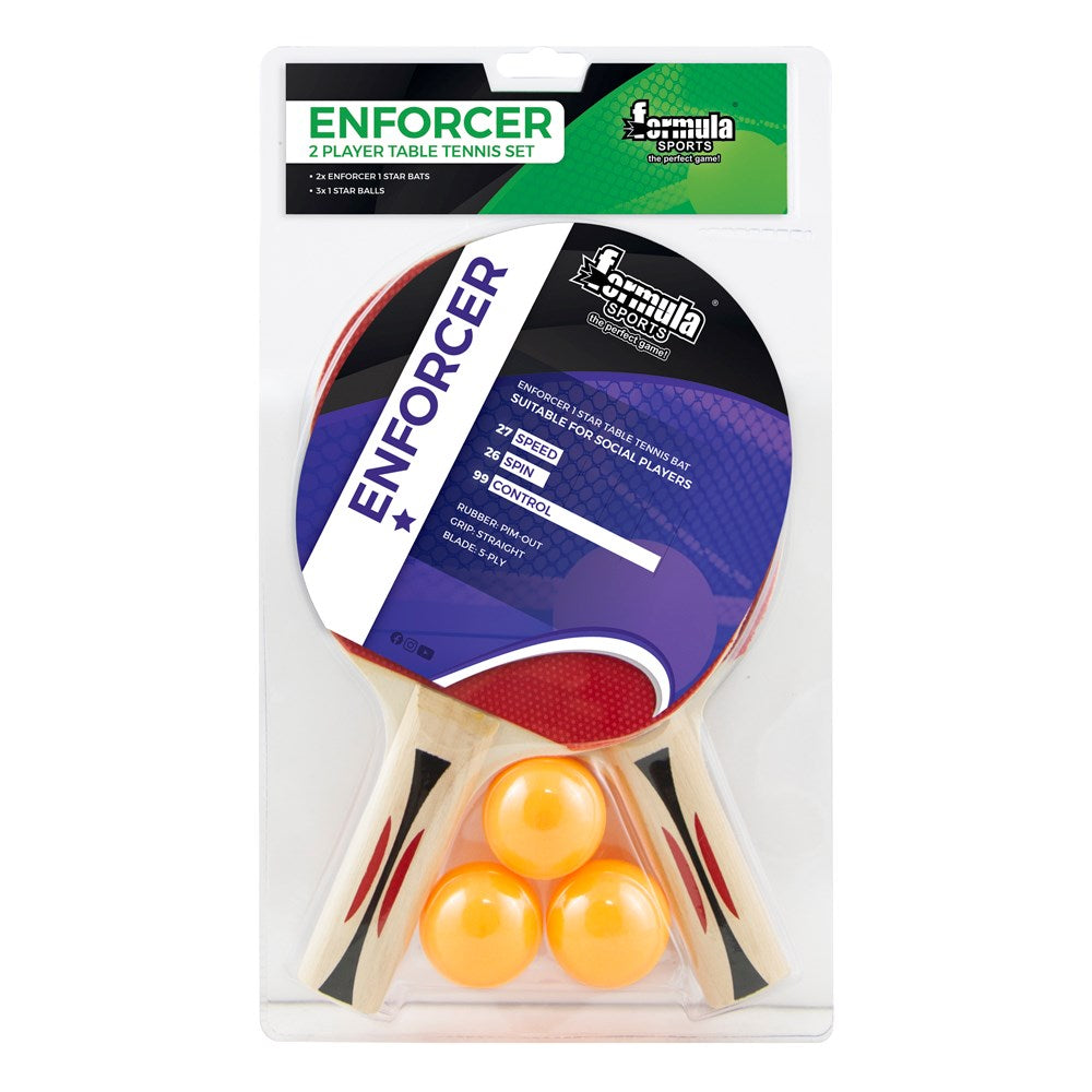 FORMULA SPORTS ENFORCER TABLE TENNIS SET