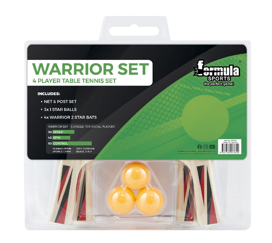 WARRIOR 4 PLAYER SET