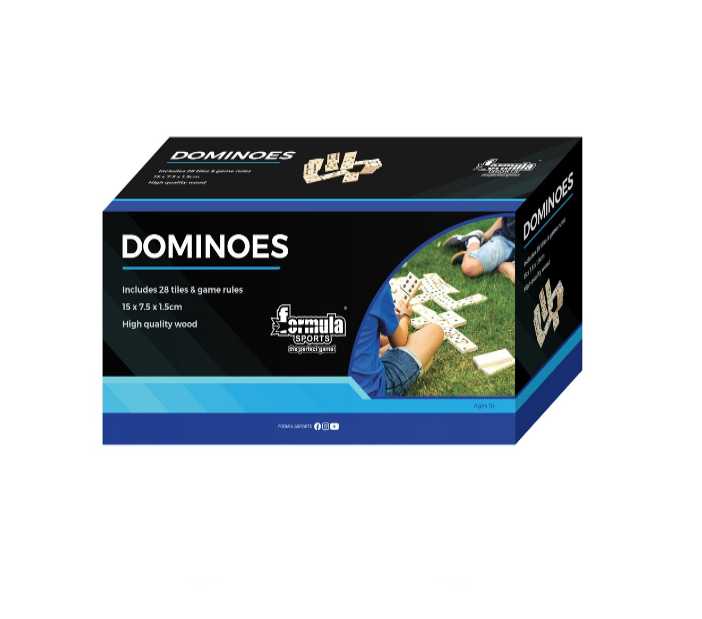 FORMULA SPORTS WOODEN DOMINOES