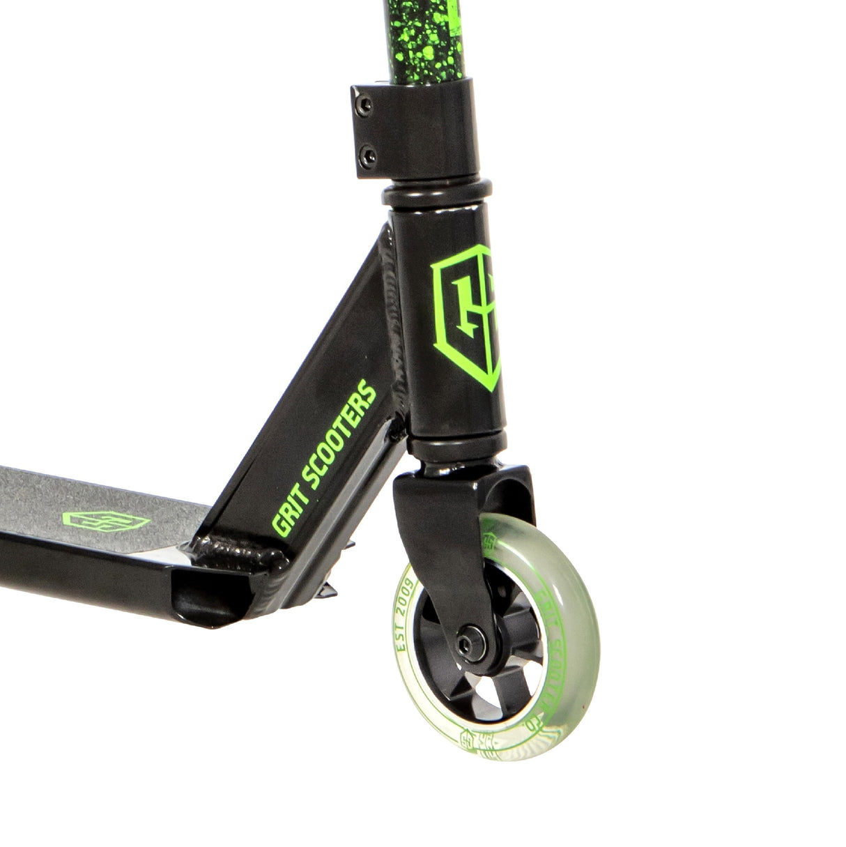 GRIT EXTREMIST - BLACK/ MARBLE GREEN SCOOTER