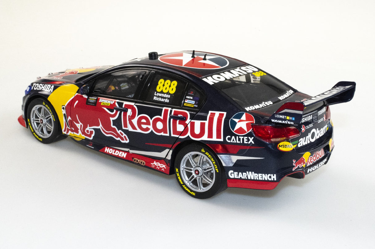 BIANTE HOLDEN VF COMMODORE V8 - RED BULL RACING AUSTRALIA - LOWNDES/RICHARDS #888 - 2015 BATHURST 1000 WINNER - 1:18 Scale Diecast Model Car