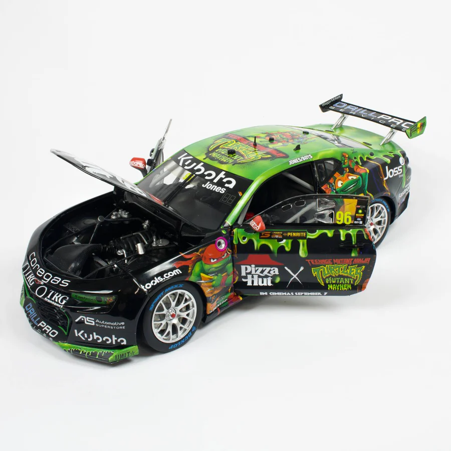 BIANTE X BJR 1/18 CHEVROLET CAMARO ZL1 #96 JONES & BOYS - 23' PENRITE OIL SANDOWN 500 PIZZA HUT X TMNT LIVERY 