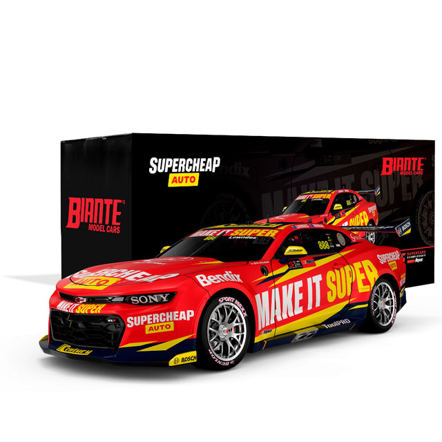 CHEVROLET CAMARO - SUPERCHEAP AUTO RACING - LOWNDES/MURRAY #88 - 2024 REPCO BATHURST WILDCARD - 1:18 Scale Diecast Model Car