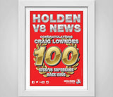 HOLDEN VF COMMODORE - RED BULL RACING AUSTRALIA - CRAIG LOWNDES #888 - 2015 - DARWIN TRIPLE CROWN - RACE 14 - FIRST DRIVER TO 100 WINS IN V8 SC HISTORY - 1:18 S